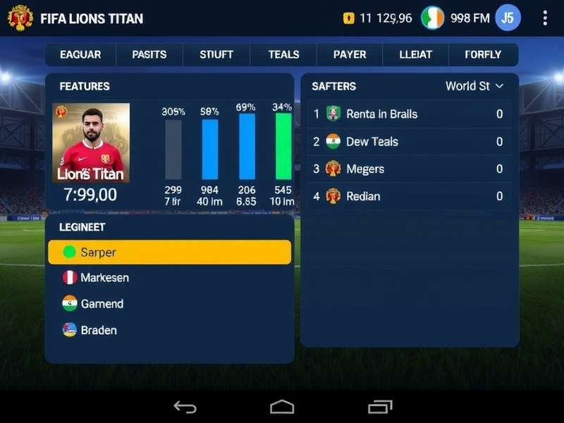 FIFA Lions Titan Indian Player Statistics